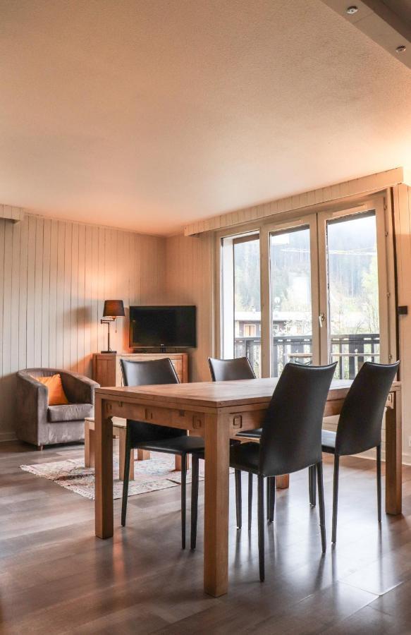 Appartement Lyret Centre Chamonix, Vue D'Exception Экстерьер фото